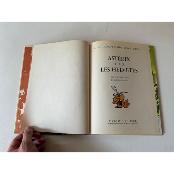 Asterix Le Gavlois Chez Les Helvetes Goscinny Uderzo Dargaud 1970 Import France - Picture 5 of 8